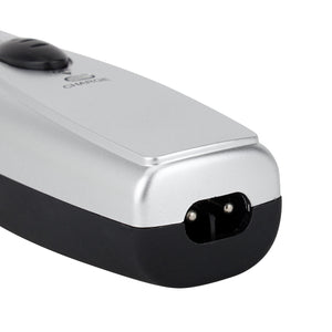 Geepas GTR34N Rechargeable Hair Trimmer | Chromium Steel Blade| 5 Position Comb| 60-Min Working Time | Ergonomic Grip | Jawline & Moustache Combs |  2-Year Warranty