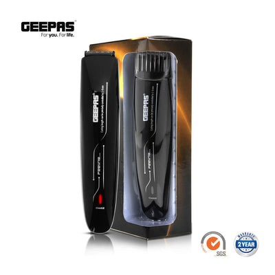 Geepas GTR56020UK Men’s Trimmer | Sharp Alloy Blade | 9-Level Adjustable Comb| Smooth Trimming| Scratch-Resistant PMMA Panel | 600mAh Battery| 45-Minute Runtime