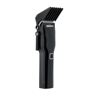 Geepas GTR56046 Digital Professional Hair Clipper | 4 Hours Runtime | 2000mAh Li-ion Battery| LED Display | Stainless Steel Blades|  2 Speed Control | 2 Years Warranty