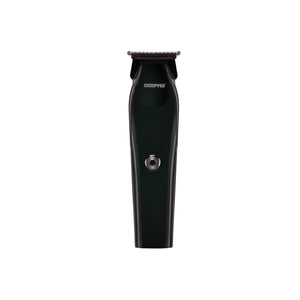 Geepas GTR56047 Digital Rechargeable Trimmer | LED Display | Type-C Charging | titanium-coated stainless steel blades | LED digital display | 4 guide comb attachments