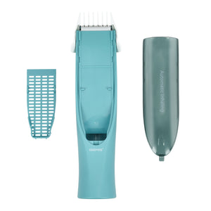 Geepas GTR56049 Rechargeable Vacuum Baby Trimmer | Waterproof Design| Safe Ceramic Blade| Low Noise Operation| Gentle Hair Cutting for Kids & Infants | 2 Years Warranty