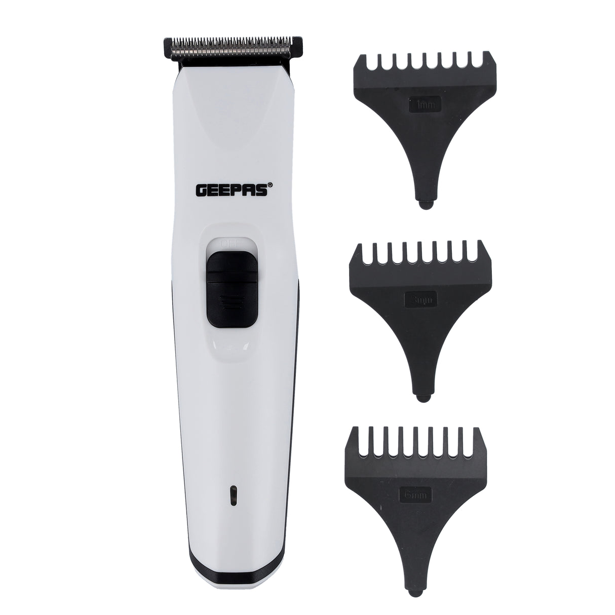 Geepas GTR8126N Rechargeable Trimmer | Precision Steel Blades | Cordless Grooming | 40-Minute Runtime | Built-in Battery | 6–8Hr Charging | High Cutting Performance