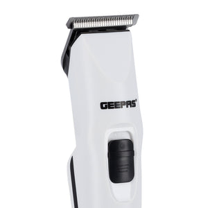 Geepas GTR8126N Rechargeable Trimmer | Precision Steel Blades | Cordless Grooming | 40-Minute Runtime | Built-in Battery | 6–8Hr Charging | High Cutting Performance