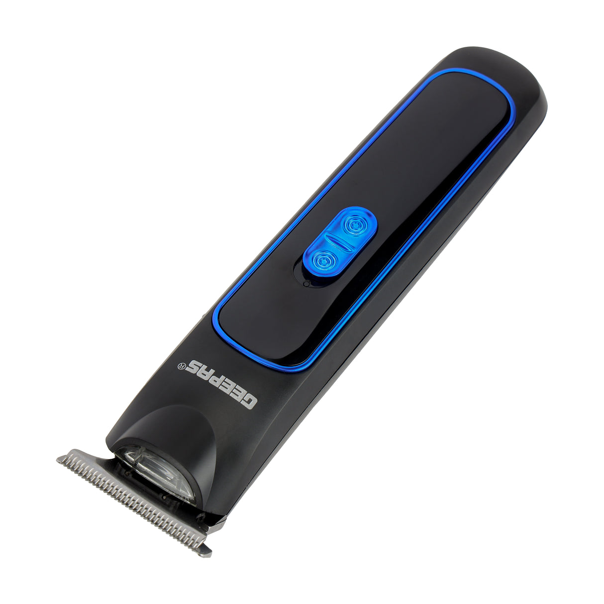 Geepas GTR8676 Rechargeable Beard Trimmer 3W -  Grooming Kit with Comfortable Grip, Stainless Steel Precision Cutting Blade, Cordless Operation, LED Charge Indication