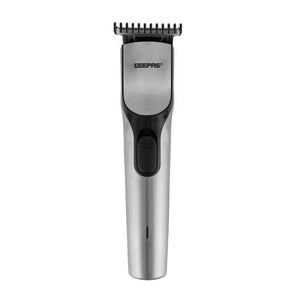 Geepas GTR8712 Rechargeable Trimmer | 90-Min Runtime| Built-in 500mAh Lithium Battery|  3–12mm Combs| USB Charging | Cleaning Brush & Oil Bottle | 2-Year Warranty