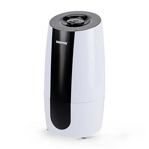 Geepas Ultrasonic Humidifier- GUH63072UK/ 2.6 L Water Tank, Touch Panel Control/ Cool Mist Operation, 360° Rotatable Nozzle/ Multiple Functions/ 2 Years Warranty, White