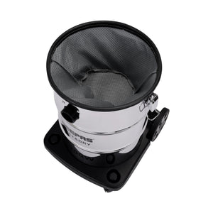 Geepas GVC19012 Wet & Dry Vacuum Cleaner 23L | 1200W Stainless Steel Drum, Powerful Copper Motor & Blow Function | Adjustable Suction Control | Easy Parking Nozzle