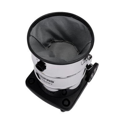 Geepas GVC19012 Wet & Dry Vacuum Cleaner 23L | 1200W Stainless Steel Drum, Powerful Copper Motor & Blow Function | Adjustable Suction Control | Easy Parking Nozzle