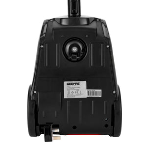 Geepas 1400W Cyclonic Vacuum Cleaner GVC19024 | 1.5L Dust Bag | Low Noise | Auto Cord Rewind | Flexible Hose | Floor Brush | Anti-Rust Body | 2Y Warranty