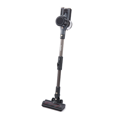 Geepas GVC19046UK Cordless 2-in-1 Stick Vacuum Cleaner with 29.6V Lithium-Ion Battery | 33kPa Suction Power | Flexible Bend Tube | LED Touch Panel | 55-Min Runtime