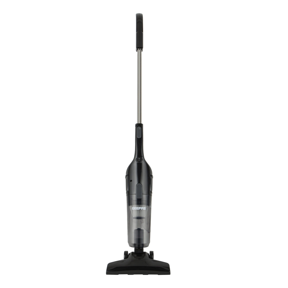 Geepas GVC19055-BK Stick & Handheld Vacuum Cleaner | 600W Powerful Suction Motor | HEPA Filter | 2-in-1 Ultra-Light Design with 1.2L Dust Capacity for Home Cleaning