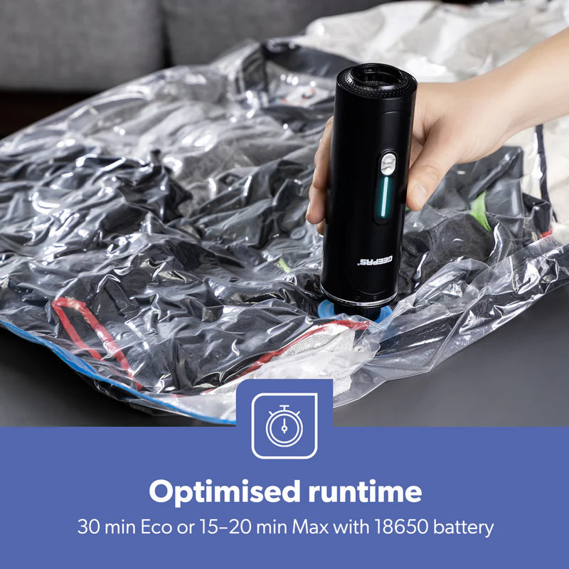 Geepas GVC19061UK Handheld Car Vacuum Cleaner |  HEPA Filter |  4-in-1 Cleaning Modes |  Wireless Portable Design | Optimised Runtime & Multifunction Attachments