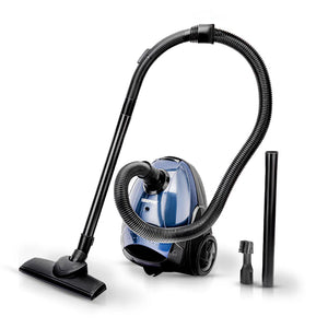 Geepas GVC2595 Vacuum Cleaner | 1400W Powerful Motor| >18kPa Suction| 1.5L Dust Bag| Low Noise| Auto Cord Rewind | Dust Full Indicator| 3.2m Cable |  2-Year Warranty