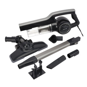 Geepas GVC2596N Stick & Handheld Vacuum Cleaner | 600W with HEPA Filter | 0.9L Dust Capacity | Lightweight & Easy to Use Design | Powerful Suction for Home Cleaning