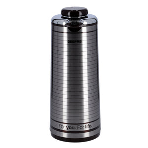 Geepas GVF5261  Vacuum Flask | 1.9L Capacity |  Hot & Cold Insulation | Durable Plastic, Iron, Glass, Silica Gel Material | Keeps Drinks Fresh | 2 Years Warranty