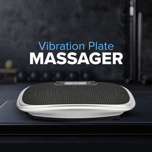 Geepas GVP86107 Vibration Plate Massager | Touchscreen Display | Bluetooth Music| Remote Control and 200W Powerful Motor for Full Body Home Fitness Training System