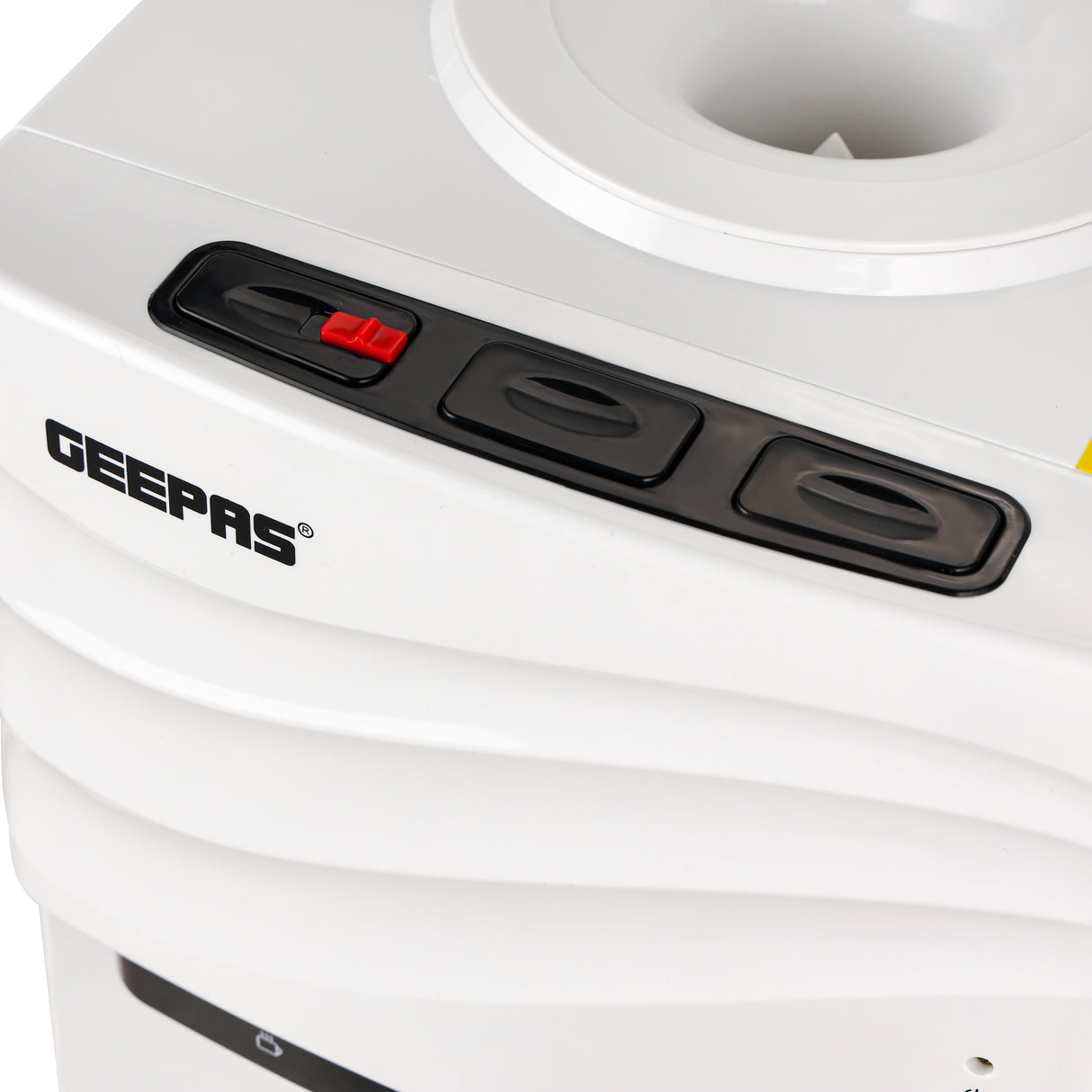 Geepas GWD17017 Water Dispenser with Storage Cabinet | Hot Cold & Normal Water | Stainless Steel Tank | Child Safety Lock | Floor Standing Design for Home & Office