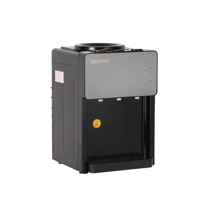 Geepas GWD17044 Tabletop Water Dispenser|Hot, Cold & Normal Water |3-Tap Design| Child Safety Lock|SUS304 Stainless Steel Tank & Dry Heating Protection for Home & Office