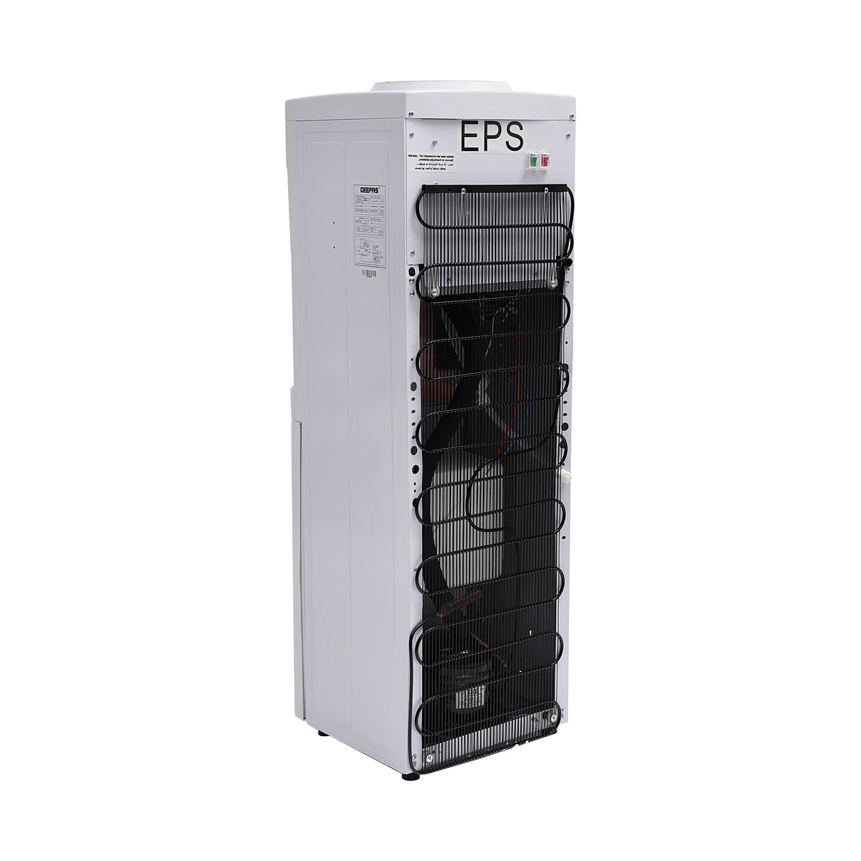 Geepas GWD8359 Hot & Cold Water Dispenser with Compressor Cooling | 420W Heating Power | 95W Cooling Power | Energy-efficient | Floor Standing Design for Home & Office