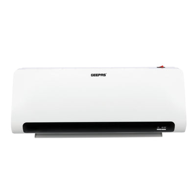 Geepas GWH28518 PTC Ceramic Wall Heater | LED Display | Electronic Temperature Control| 2200W Power | 2 Heat Settings | Remote Control | Timer & Overheat Protection