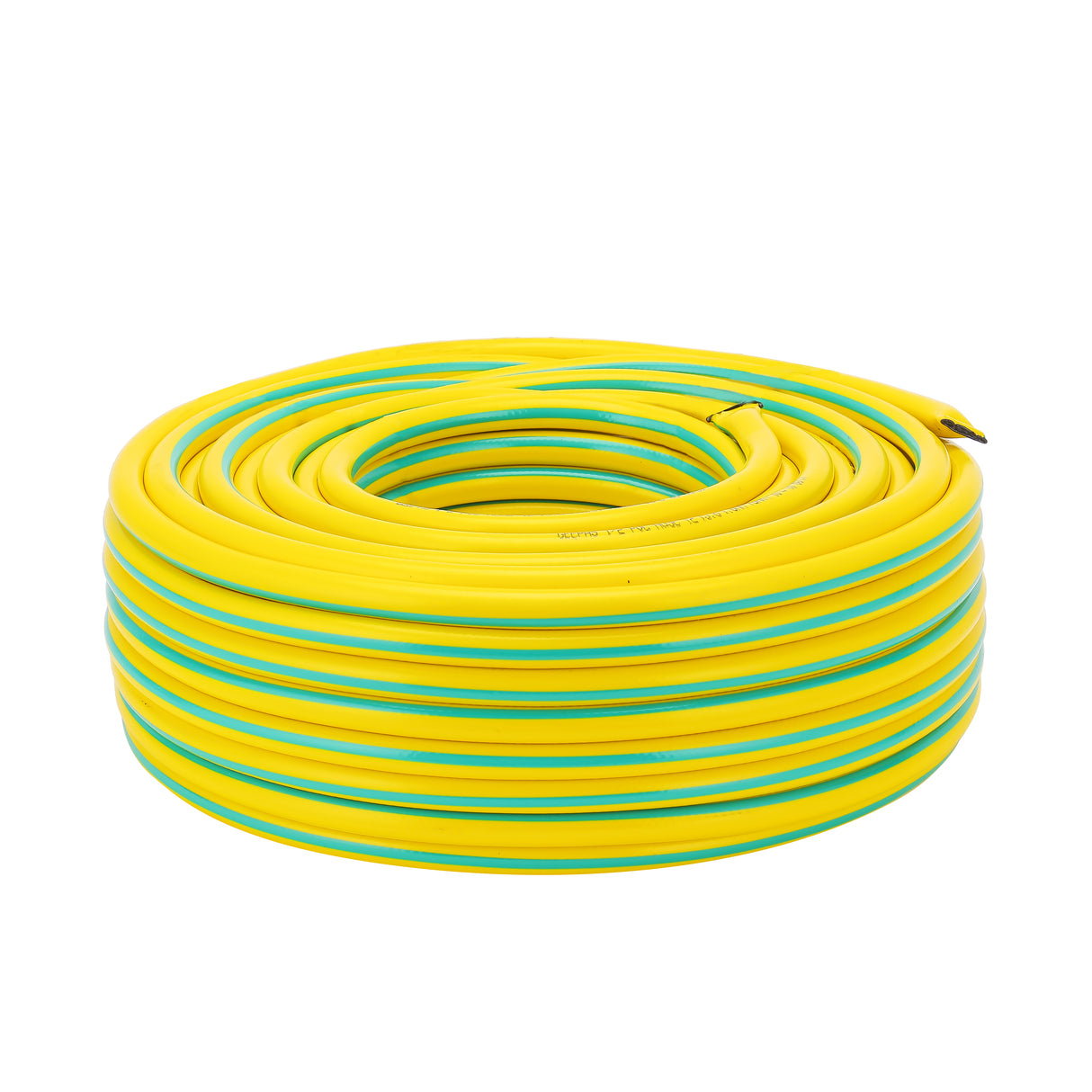 Geepas 1/2 PVC Hose- GWH61154| 50 M, 3-Layer Construction with High Flexibility| Suitable for 7 Bar Pressure, Heat Resistance -10–65 °C| Yellow and green, 1 Year Warranty