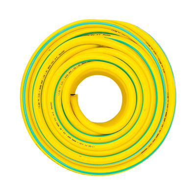 Geepas GWH61156 3/4" PVC Hose | 50M | Durable 3-Layer Flexible Design | Ideal for Gardening, Cleaning & Water Supply | 5 Bar Pressure | -10°C to 65°C | 1-Year Warranty