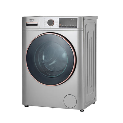 Geepas 10 KG Front Load Washing Machine- GWMF1041SRG/ Fully Automatic, equipped with Multiple Programs including Quick Wash, Delay End, Allergy Care, Cotton, etc