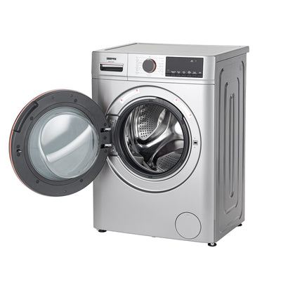 Geepas 10 KG Front Load Washing Machine- GWMF1041SRG/ Fully Automatic, equipped with Multiple Programs including Quick Wash, Delay End, Allergy Care, Cotton, etc