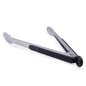 Royalford RF2042-FT12 12 inch food tong|  ergonomic design, gripped handle and auto lock mechanism| dishwasher safe, ideal for cooking, grilling & serving food|