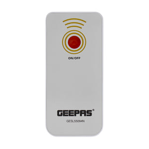 Geepas GESL55094 Rechargeable LED Bulb | AC/DC Emergency Light with Lithium Battery |  Energy-efficient technology |  Long service life of up to 15,000 hours |Lightweight