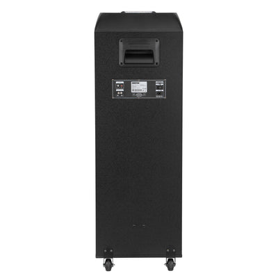 Geepas GMS11153 Rechargeable Professional Speaker with UHF Mic | Bluetooth Party Speaker | True Wireless Stereo |UHF wireless microphone | External DC 12V power input