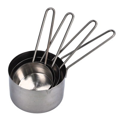 Royalford RF10028 Stainless Steel Measuring Spoon Set| 4-Piece Precision Kitchen Measuring Spoons for Baking & Cooking |Polished Finish| Accurate Dry & Liquid Measurement