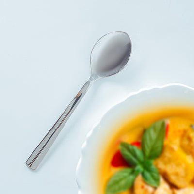 Royalford RF10066 Stainless Steel Mocca Spoon Set | 6 Pieces| Premium Polished Coffee & Espresso Spoons| Non-Magnetic Rust Resistant Design| Ideal for Dessert & Café Use