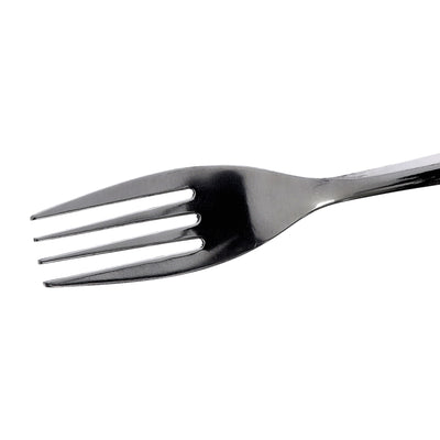 Royalford RF10069 Stainless Steel Table Fork Set 6 Pcs | Strong Durable Rust-Resistant Dining Cutlery | Comfortable Grip | Safe Edges & Elegant Long Lasting Design