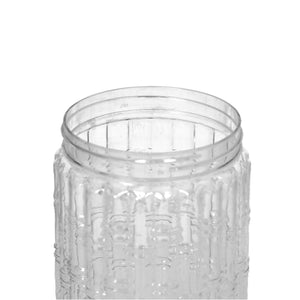 Royalford RF10075 Christy Clear Canister| 1000ML Capacity | Airtight Food Storage Container  with Secure Lid | Durable Transparent Kitchen Jar for Dry Foods & Essentials