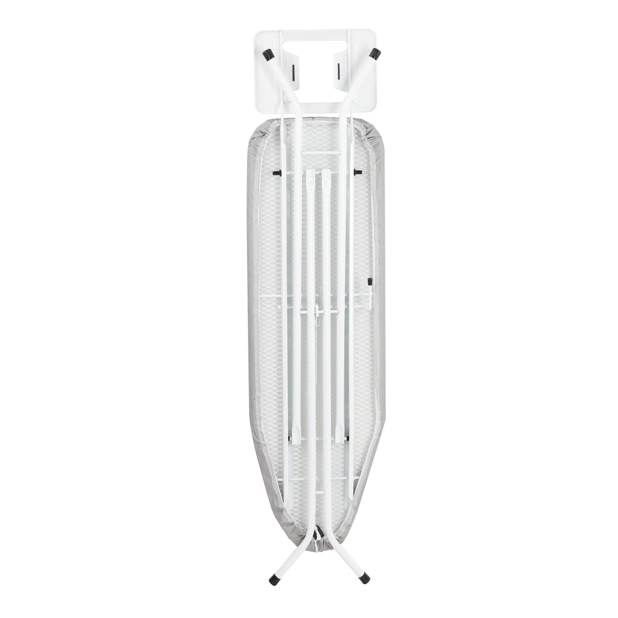 Royalford RF10089 Classic Ironing Board | Adjustable Height | Heat-Resistant Metallic Coated Cotton Cover | 8mm Foam Pad & Strong Foldable Heavy Duty Steel Design