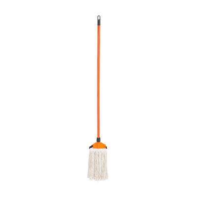 Royalford RF10102 Microfibre Floor Mop | PVC Coated Wooden Handle Super Absorbent Cleaning Mop for Tiles, Marble, Wood & Stone Floors | Easy Cleaning & Fast Drying
