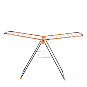 Royalford RF10120 Royal Cloth Dryer | Foldable Rust-Proof Clothes Drying Rack with Heavy-Duty Metal Frame | Easy Folding Design and Spacious Hanging Area for Home Use