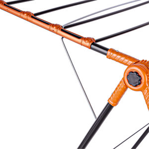 Royalford RF10120 Royal Cloth Dryer | Foldable Rust-Proof Clothes Drying Rack with Heavy-Duty Metal Frame | Easy Folding Design and Spacious Hanging Area for Home Use