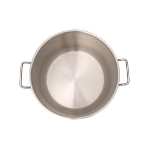 Royalford RF10127 30cm Stainless Steel Casserole with Lid |3-Layer Induction Cookware| Fast & Even Heat Distribution  |Premium Food-Grade Stainless Steel | Durable Design