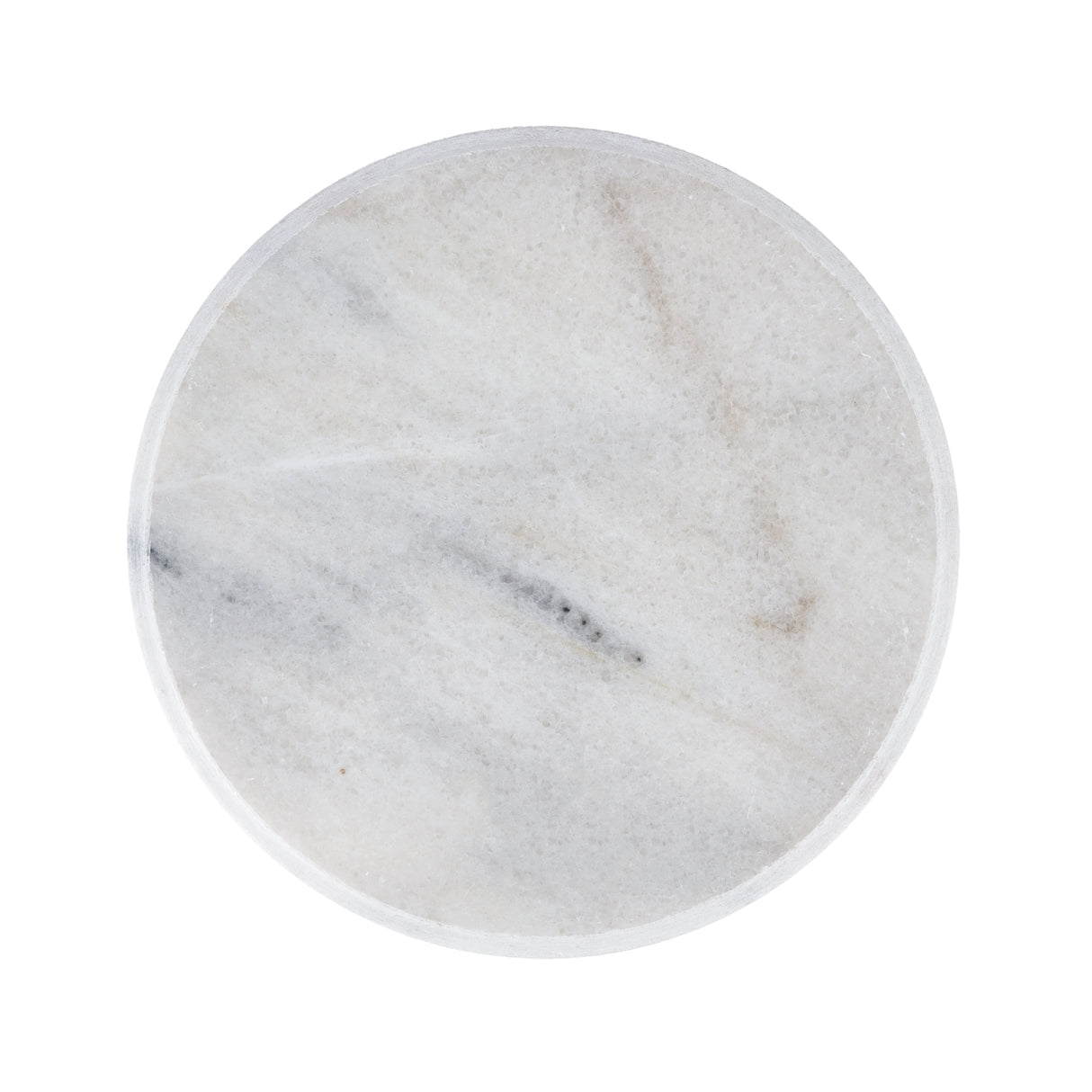 Royalford RF10139 Marble Chapati Table 10 Inch | 100% Natural Stone Roti Rolling Board | 3cm Thick Heavy Base | Polished Surface | Ideal for Chapati, Roti & Paratha