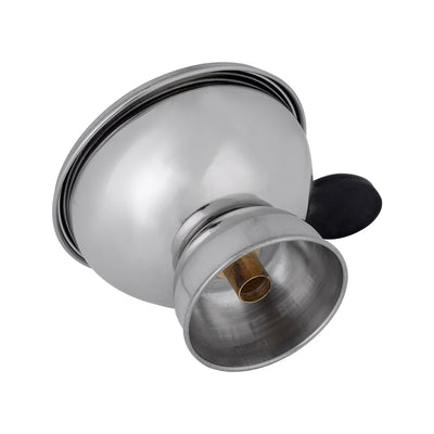 Royalford RF10141 Chiratta Puttu Maker Stainless Steel | Pressure Cooker Compatible Steamer with Heat-Resistant Bakelite Handle & Knob | Food-Grade Hygienic Design