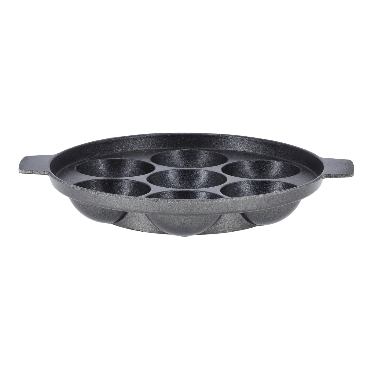Royalford RF10142 7 Pits Unniyappam Maker | Non-Stick Aluminium Pan |Premium 3 Layer Durable Coating Paniyaram & Kuzhi Appam Pan | Even Heat Distribution & Easy to Clean