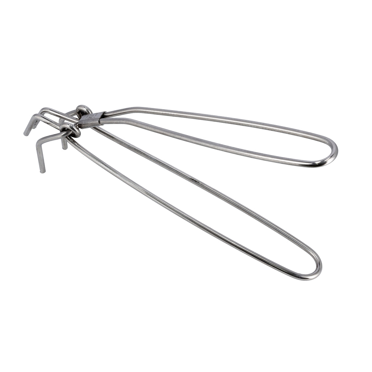 Royalford RF10143 Doctor Pakkad Stainless Steel Tongs| durable & rust-resistant kitchen tool with strong grip| ideal for cooking & handling hot utensils safely|