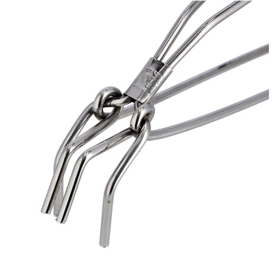 Royalford RF10144 Doctor Pakkad stainless steel kitchen tongs| strong grip and heat-resistant | Durable, ideal for safely handling hot cookware, for daily uses|