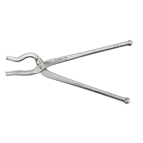 Royalford RF10155 Stainless Steel Single Pakkad | 26.5cm Heavy Duty Kitchen Tong | Heat Resistant Pot Holder Tong for Safely Lifting Hot Pots, Pans, Tawa & Cookware