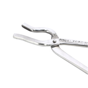 Royalford RF10155 Stainless Steel Single Pakkad | 26.5cm Heavy Duty Kitchen Tong | Heat Resistant Pot Holder Tong for Safely Lifting Hot Pots, Pans, Tawa & Cookware