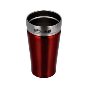 Royalford RF10180 Vacuum Tumbler 520ml | Double Wall SS 304 Insulated Thermal Cup with Leak-Proof Lid| Hot & Cold Drink Travel Mug for Office, Gym, Travel & Outdoor Use