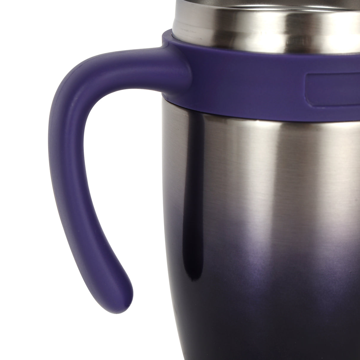 Royalford RF10181 Vacuum Mug 450ml | Premium Double Wall Stainless Steel Insulation | Long-Lasting Hot & Cold Temperature Retention | Secure Lock Lid |  Travel-Friendly