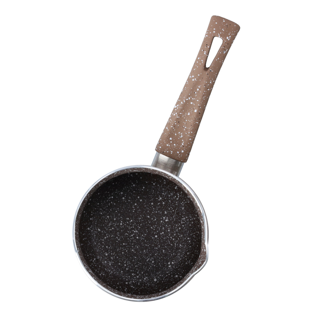 Royalford RF10192 Smart Granite Series Coffee Warmer 600ML | 5 Layer Forged Aluminium Granite Coated Milk & Coffee Pot |  Suitable for Gas, Ceramic & Halogen Stovetops